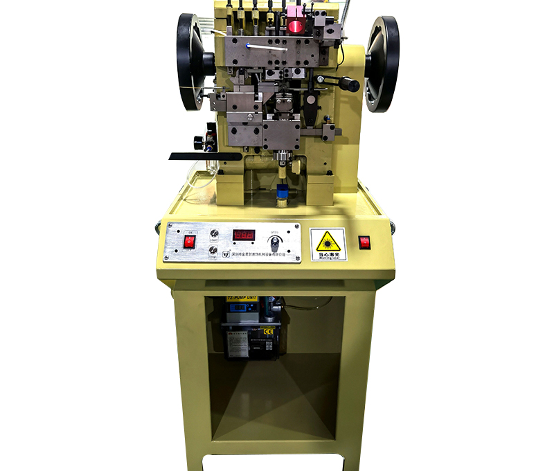 Laser pearl weaving machine